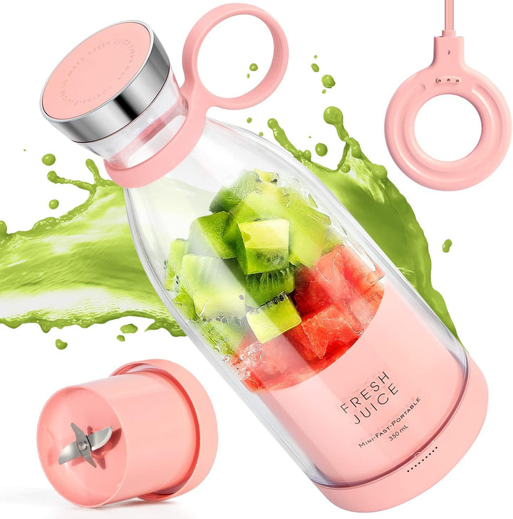 MIAOKE Tragbarer Mixer, modischer, tragbarer Mixer für Shakes und Smoothies, 334 ml, magnetischer US