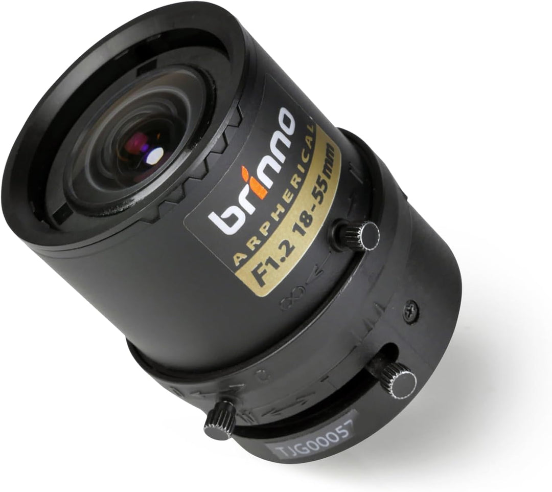 Brinno - BCS 18-55 f/1.2 - CS-Mount – Aufsteckbares Objektiv für Brinno TLC300, TLC2000-Serie, TLC20