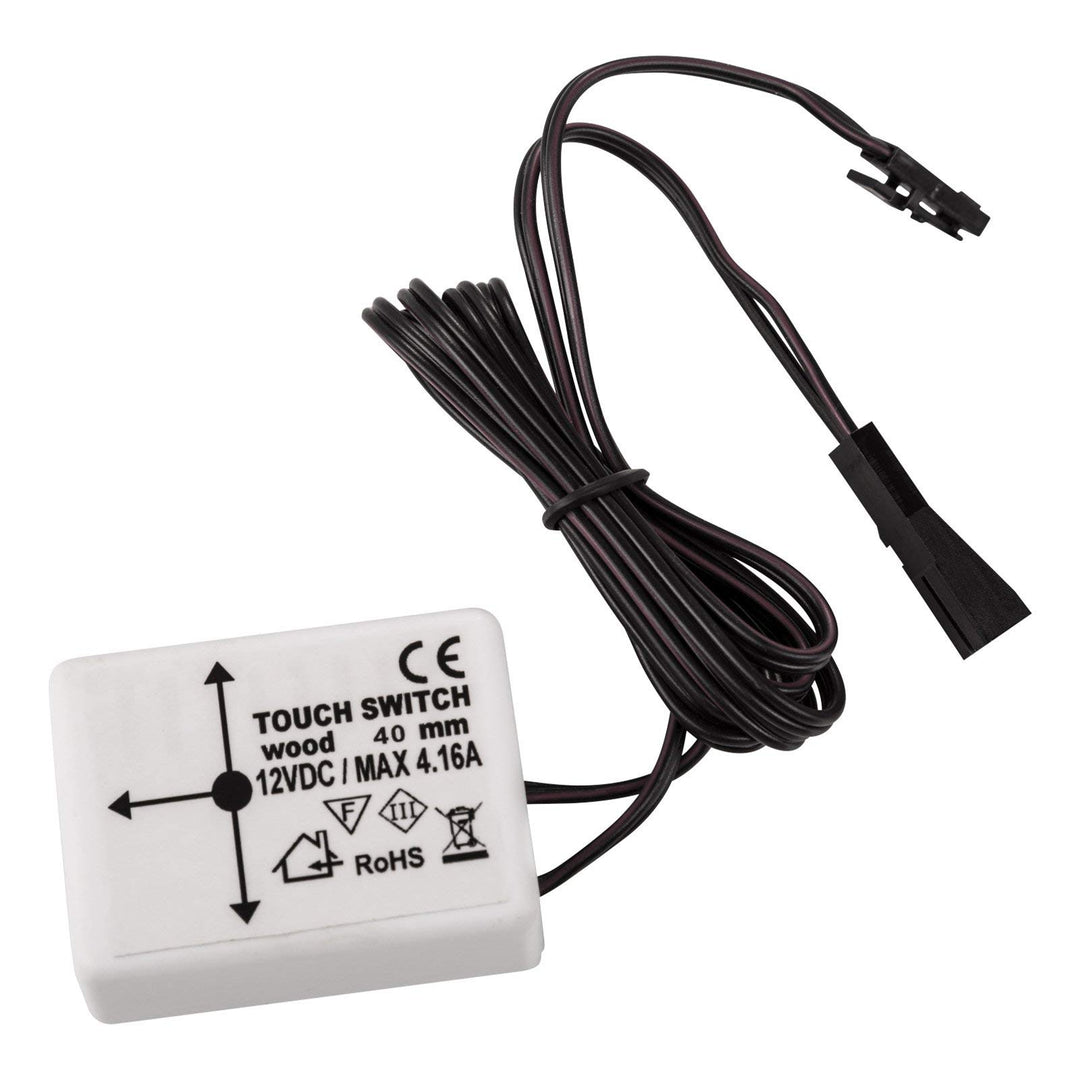 Einbau- Unterbausensor SO2W reagiert auf Berührung durch Holzplatten hindurch, 12V DC/max. 50W / 4,1
