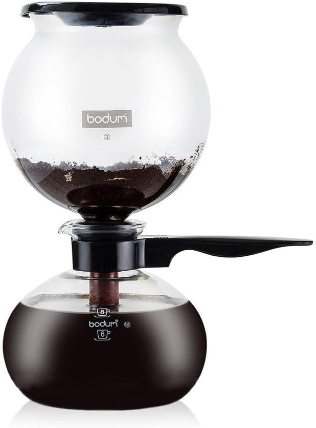 Bodum Pebo 1208-01 Kaffeebereiter, Schwarz