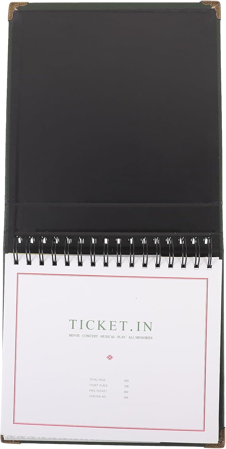 Yardwe Bill Collection Buch Papier Album Sammelbuch Film Ticket Album Foto Aufbewahrung Notizbuch Qu