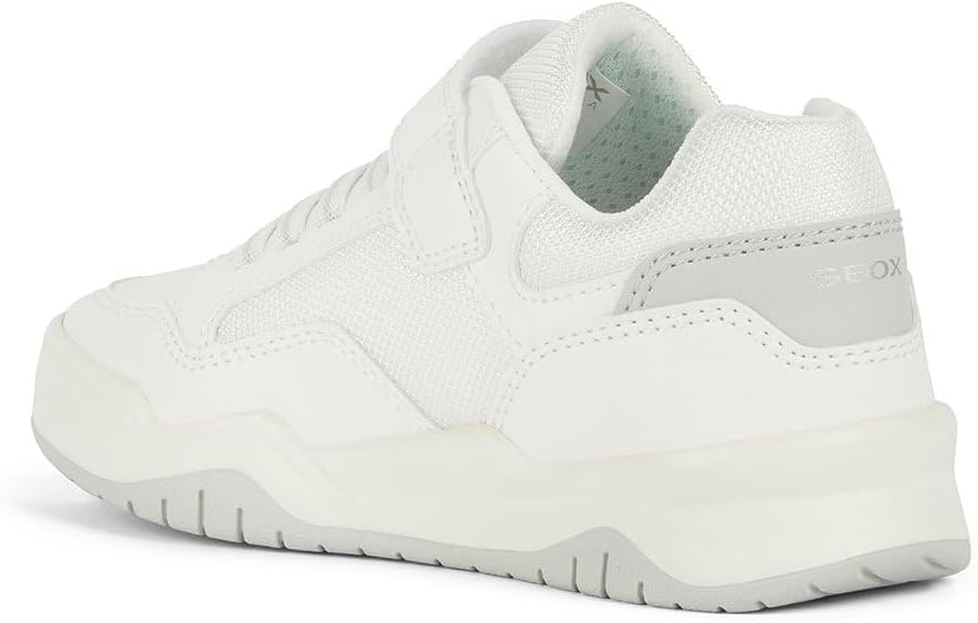 Geox Jungen J Perth Boy B Sneakers 30 EU White Lt Grey, 30 EU White Lt Grey