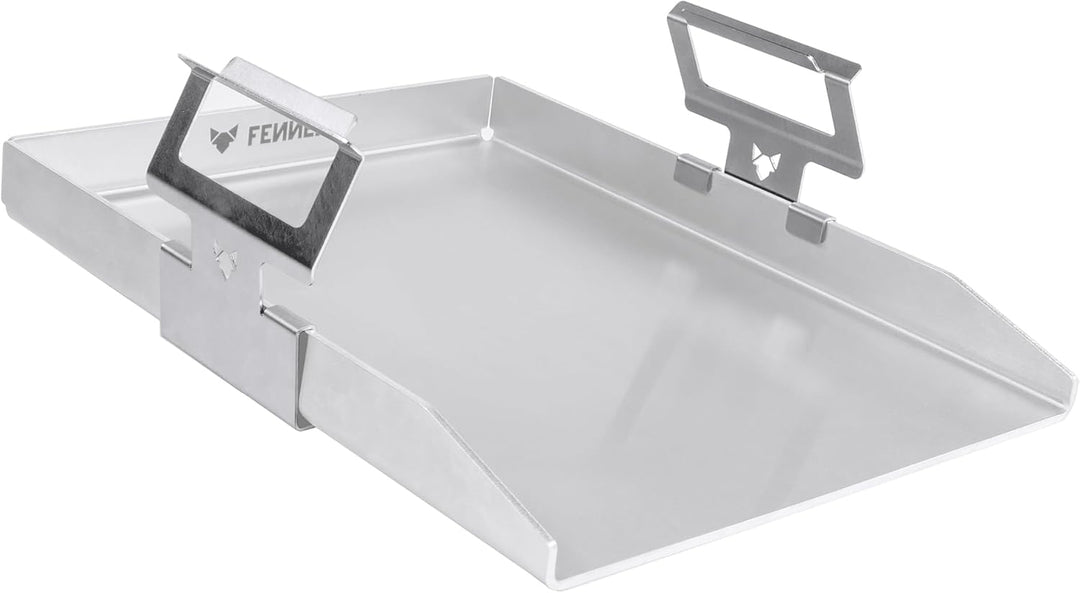FENNEK Griffe für Plancha Platten | Für Planchas mit einem Rand zwischen 35-40 mm | Aus Rostfreiem E