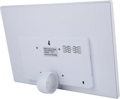Digitaler Bilderrahmen, 15 Zoll 1280X800 LED-Bildschirm Touch Butto Digitaler Fotorahmen Wecker Musi