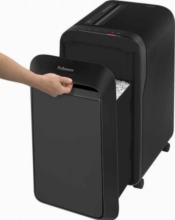 Fellowes 20 Blatt Aktenvernichter High Security (P5), Papierschredder für Büro, Powershred LX221, Mi