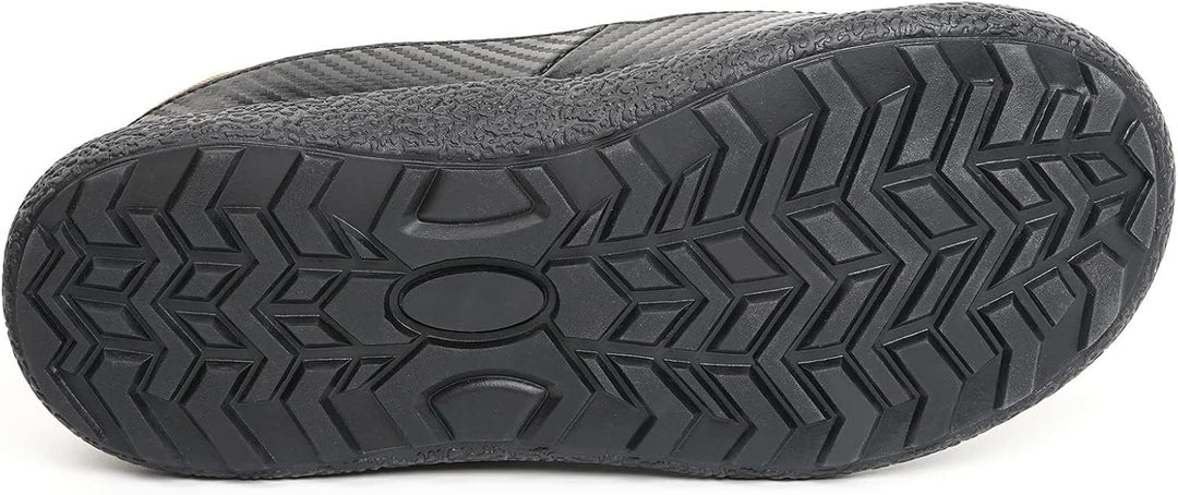 Gaatpot Herren Damen Winter Hausschuhe Plüsch Warm Gefütterte Wasser-Widerstand Slippers Freizeit Ha