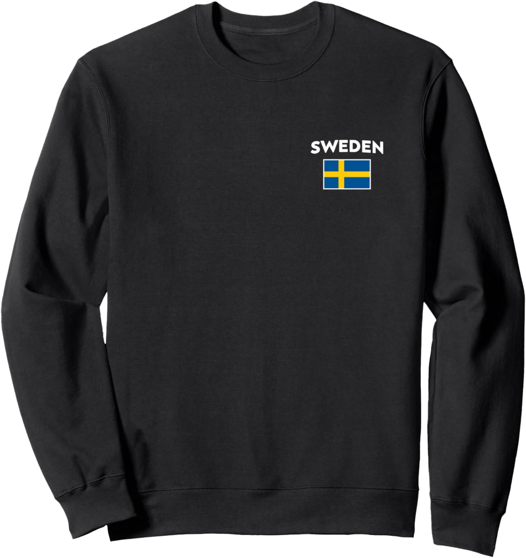 Schweden Flagge Sweden Sverige Yellow Blue Sweatshirt