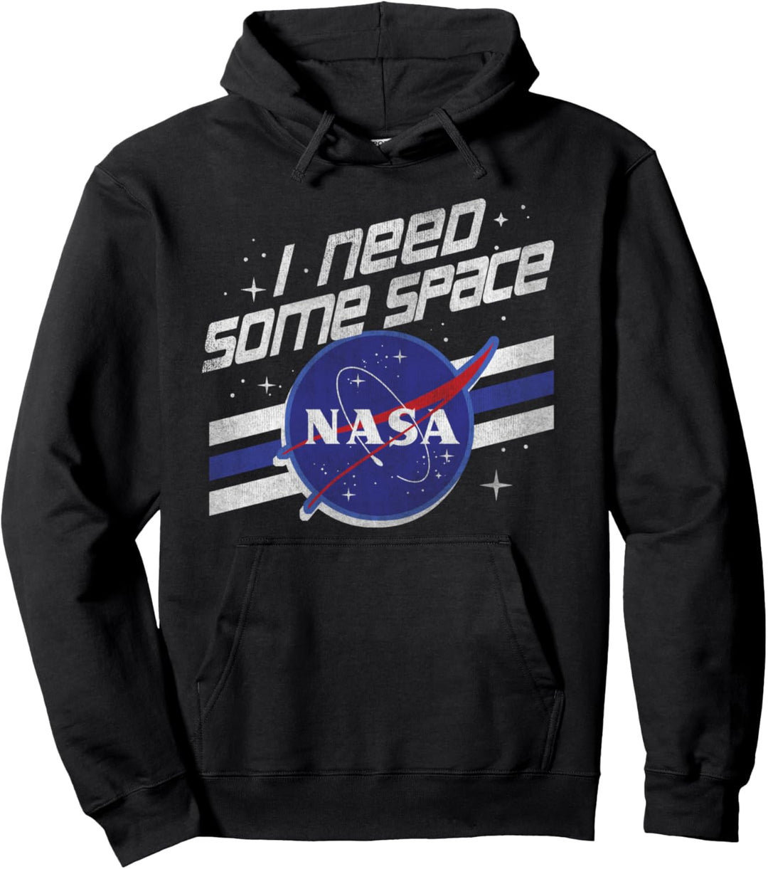 NASA I Need Some Space Belt Logo Pullover Hoodie