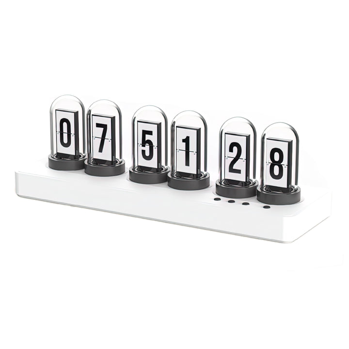 Vastarry Nixie Röhrenuhr, Leuchtröhre, IPS-Farbbildschirm, Digitaluhr mit 6 Sets von Weckern, 7 Modi