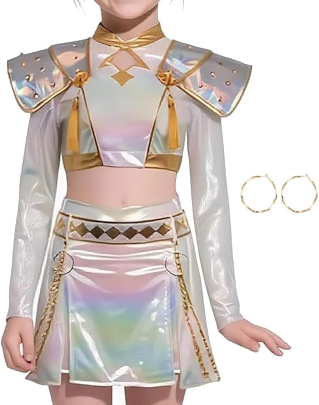 Generisch Für Kostüm Hunters Cosplay -Kostüm, Halloween Anime Cosplay Requisics Accessoires für Kind