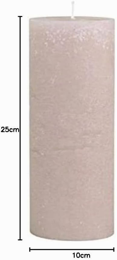 Chic Antique Macon rustikale Stumpenkerze versch.Farben ud Grössen Kerze Antik NEU Altarkerzen 100 %