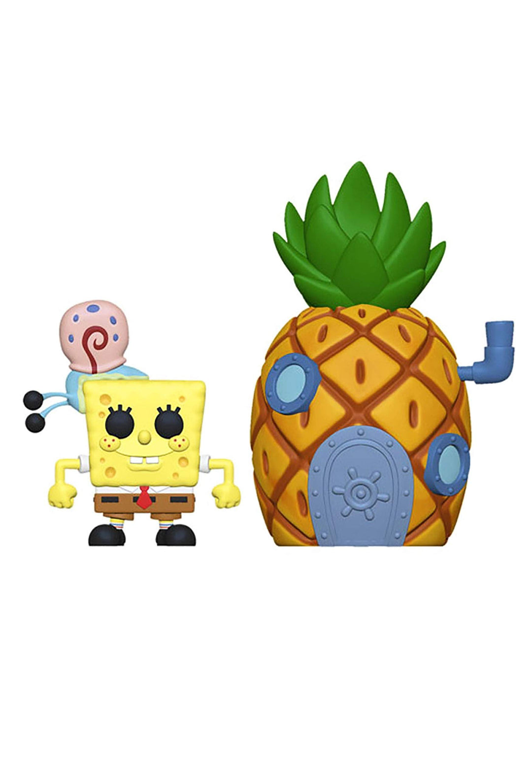 Funko Pop! Town Squarepants - Spongebob with Enamel Pineapple - Vinyl-Sammelfigur - Geschenkidee - O