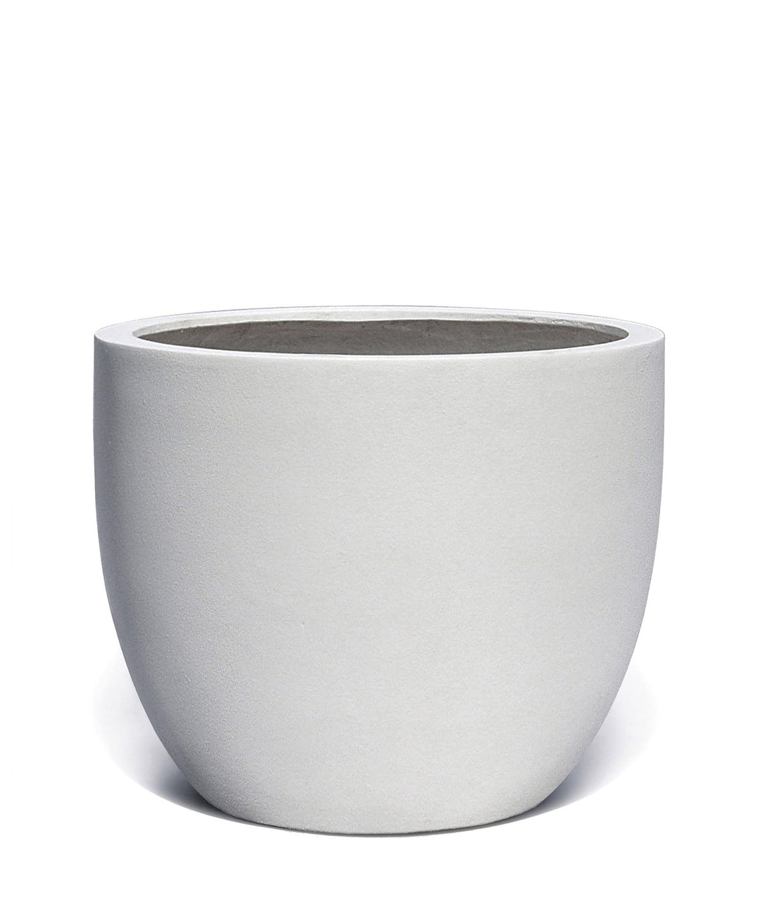 ESCHBACH® Pflanzkübel Egg Pot 40 Weiss Rund * 36 x 36 x 31 cm * 10 Jahre Garantie 36x36x31, 36x36x31