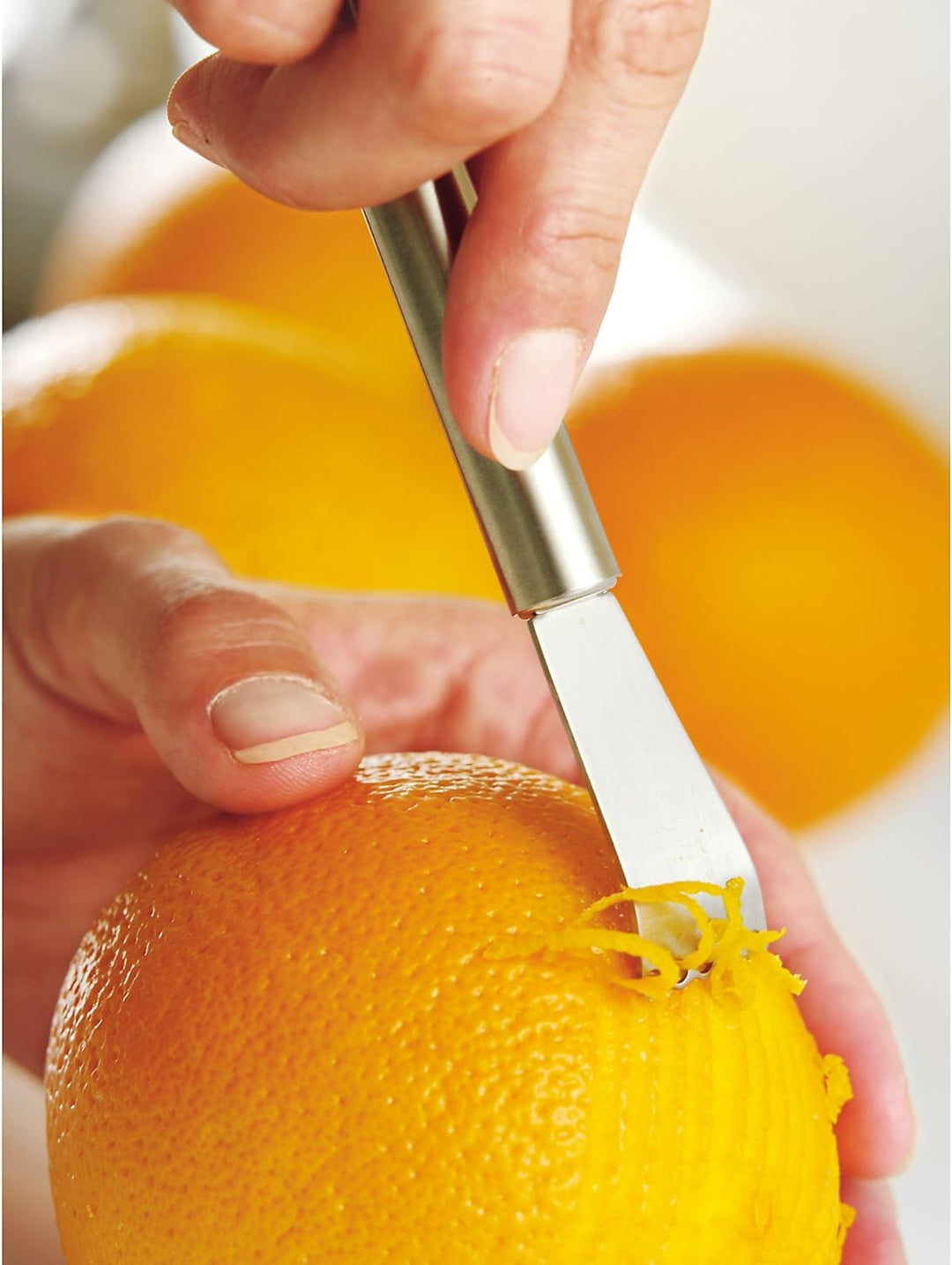 WMF Profi Plus Zitronenschaber 14,5 cm, Zestenrreisser &amp; Profi Plus Apfelausstecher 21,5 cm, Cromarg
