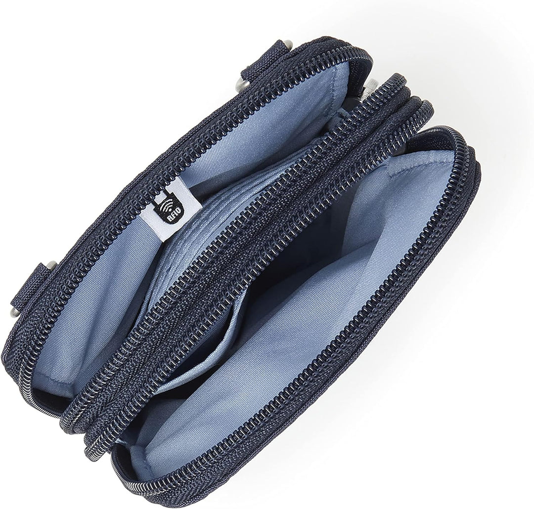 Baggallini Damen Take Two RFID Bryant Crossbody French Navy, French Navy