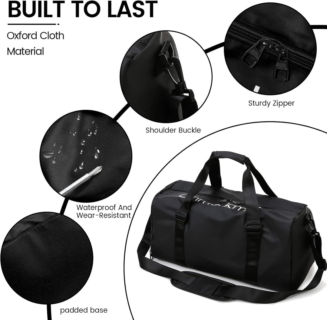 Sporttaschen für Damen und Herren, Reisetasche und Handtaschen - mit Schuhfach und Nassfach - Travel