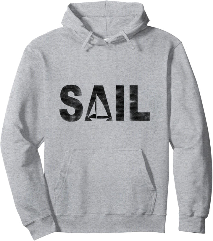 Als Segler auf dem Segelboot beim Segeln Pullover Hoodie