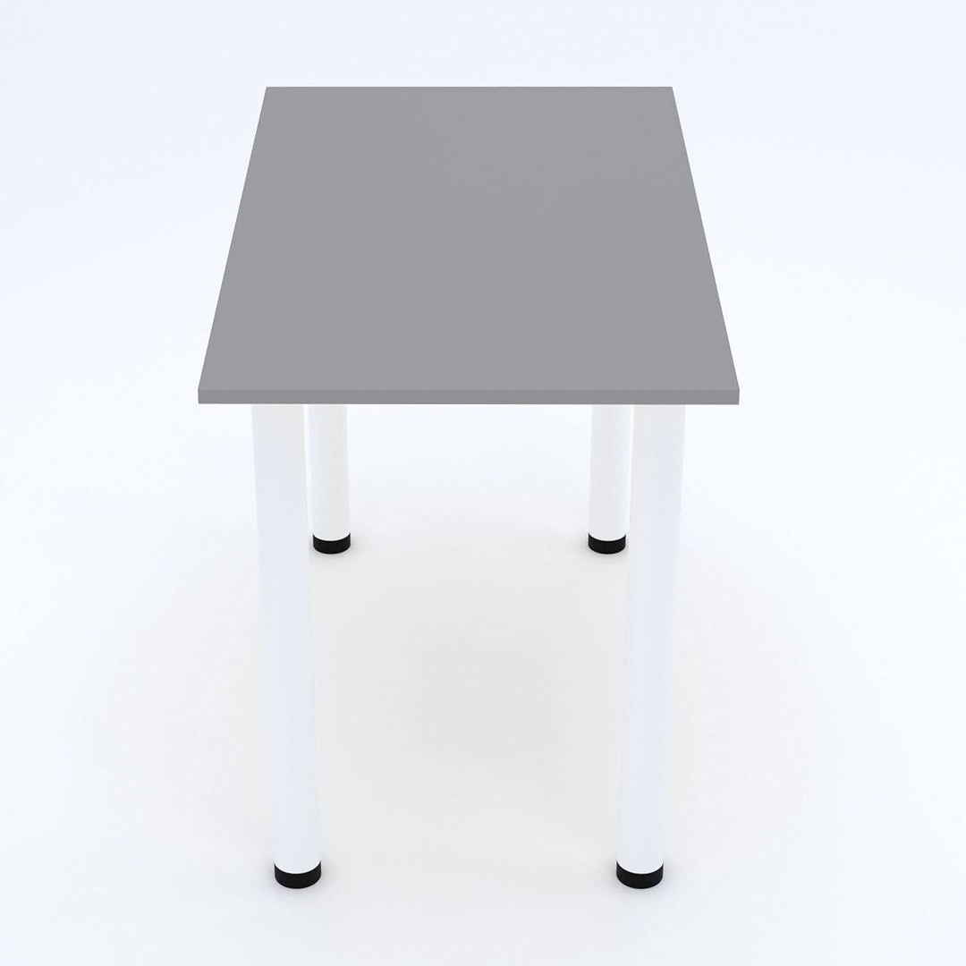 AKKE 70x40 | Esszimmertisch - Esstisch - Tisch mit weissen Beinen - Küchentisch - Bürotisch | Light