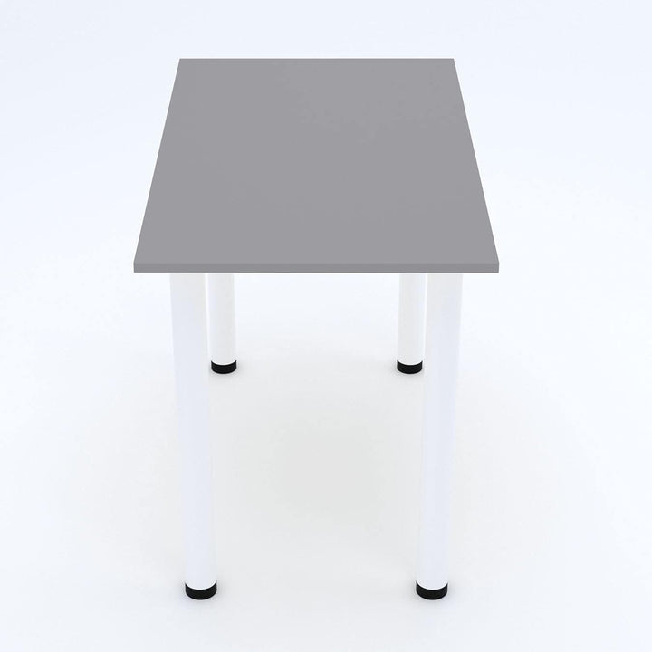 AKKE 70x40 | Esszimmertisch - Esstisch - Tisch mit weissen Beinen - Küchentisch - Bürotisch | Light