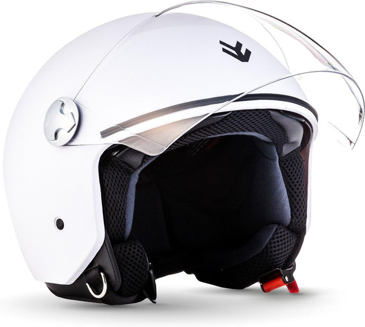 ARMOR HELMETS® AV-63 „Fun Matt Black“ · Jet-Helm · Motorrad-Helm Roller-Helm Scooter-Helm Moped Mofa