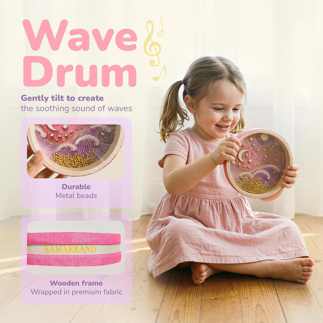 Instrumente Kinder Set Kalimba, Regenstab &amp; Regen – Fördert Kreativität, Feinmotorik Und Musikalisch