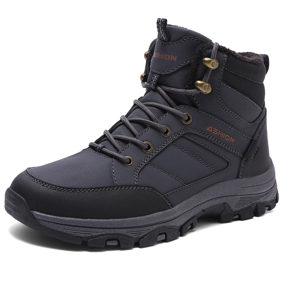 Littleplum Wanderschuhe Herren Trekkingschuhe Leicht Outdoorschuhe Wanderstiefel Herren Stiefel Wint