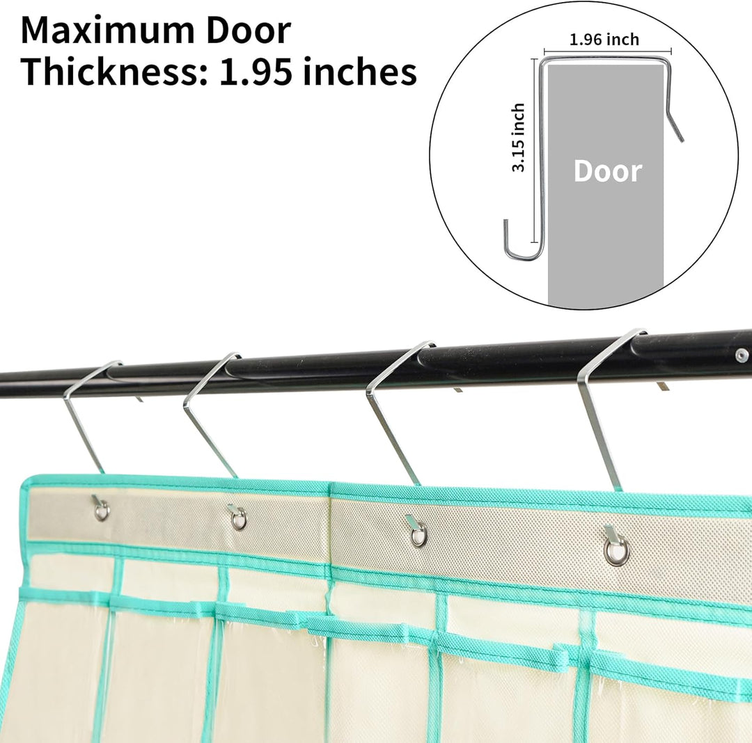 SAVORLIVING Organizer zum Aufhängen über der Tür, Handy, zum Aufhängen, Klassenzimmer, Diagramm, Wan