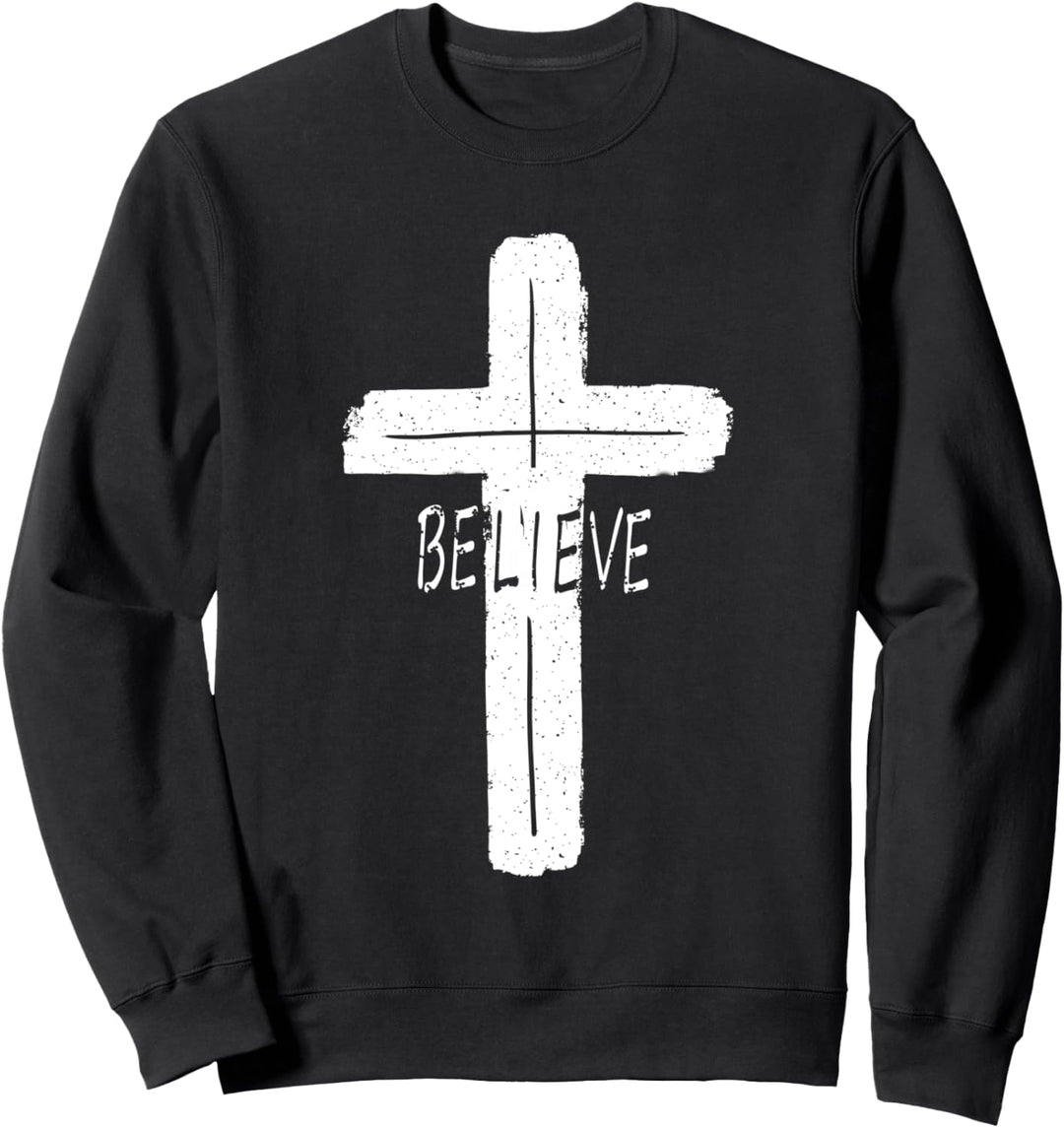 Belive Jesus T-Shirt Christian Sweatshirt