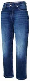 Mac Damen Hose Jeans Straight Dark Blue net Art.Nr.0389L581890 D671 32W / 32L Blau, 32W / 32L Blau