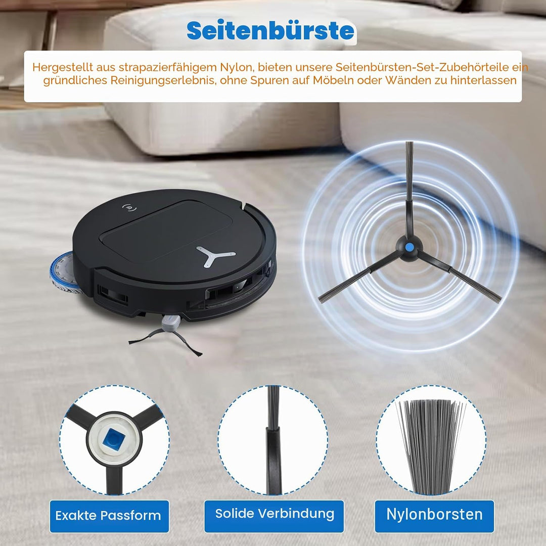 Ersatzteile für Ecovacs Deebot T50 Pro Omni/T50 Pro/T50 Omni Roboterstaubsauger-Zubehörset: 1 Hauptb