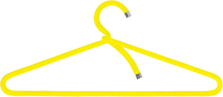 Peppermint Products Hanger | 3er Textil-KLEIDERBÜGEL-Set aus Seil | Rutschfester Designer-Bügel f. J