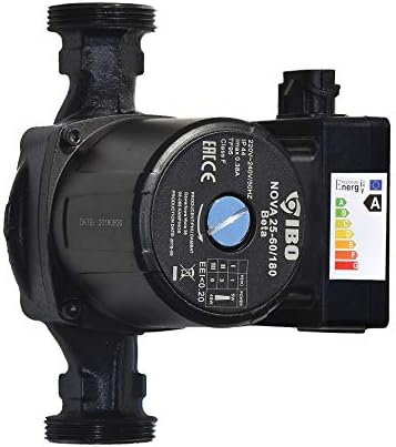 PUMPE NOVA 25-60 180 Klasse A Umwälzpumpe Heizungspumpe Hocheffizienzpumpe