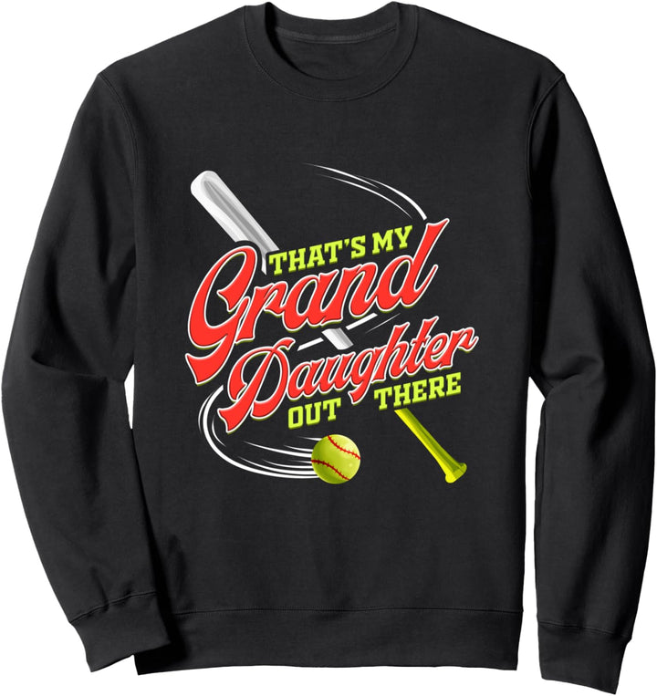 Softball Grosseltern Softballspieler Sweatshirt