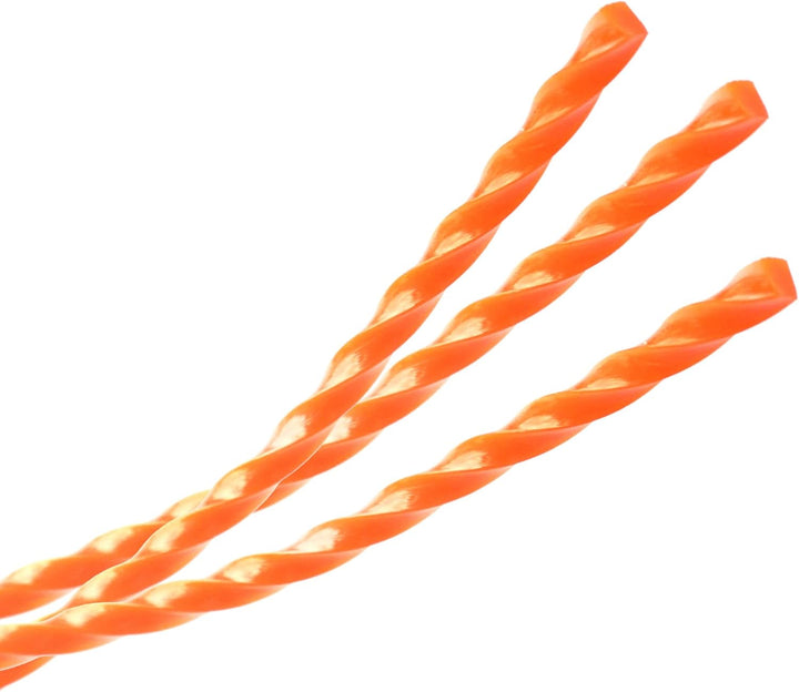 YERD Twist Motorsense Nylon Profi Mähfaden, 360° gedreht 4-Kant Trimmer-Faden, leise, effizient und