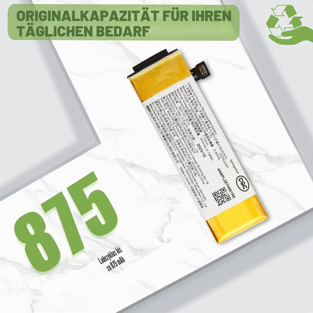 Neu HB3-875 Akku Ersatz Kompatibel mit osmo Pocket 1 Ersatzbatterie