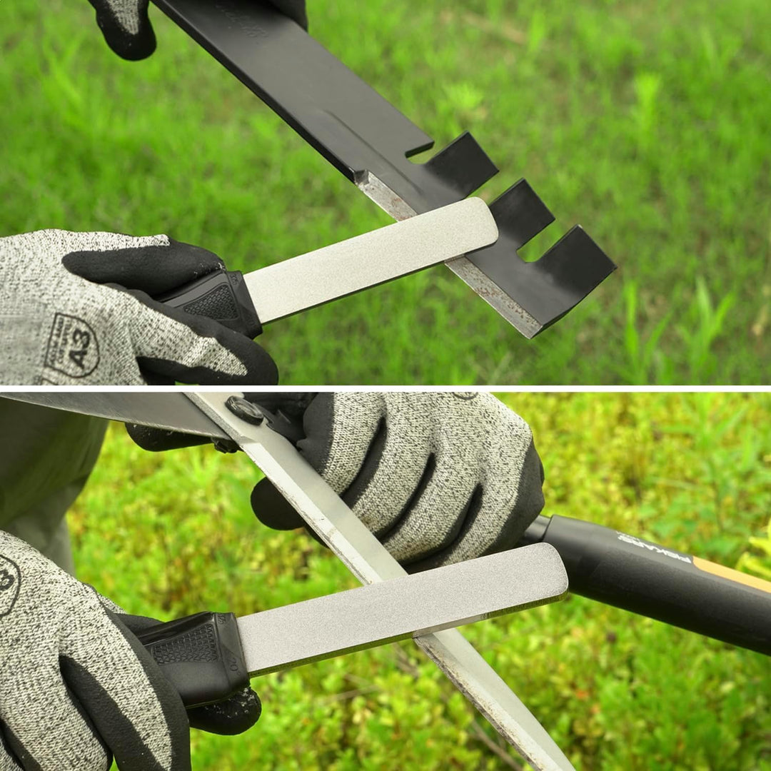 SHARPAL 121N Diamant-Schleifstein mit doppelter Körnung zum Schärfen von Messern Jagd Outdoor Messer