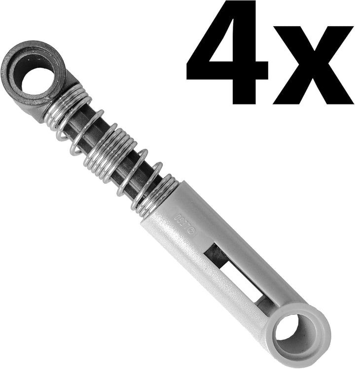 LEGO Technic - 4 Stossdämpfer 6.5L (Weiche Federung), Schwarz Grau - Federbeine 731c06.