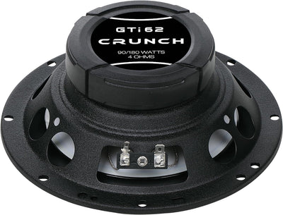 Crunch GTI 62-2 Wege Koax-Lautsprecher 16,5 cm aus der GTI Performance Lautsprecher Serie | 1 Paar C