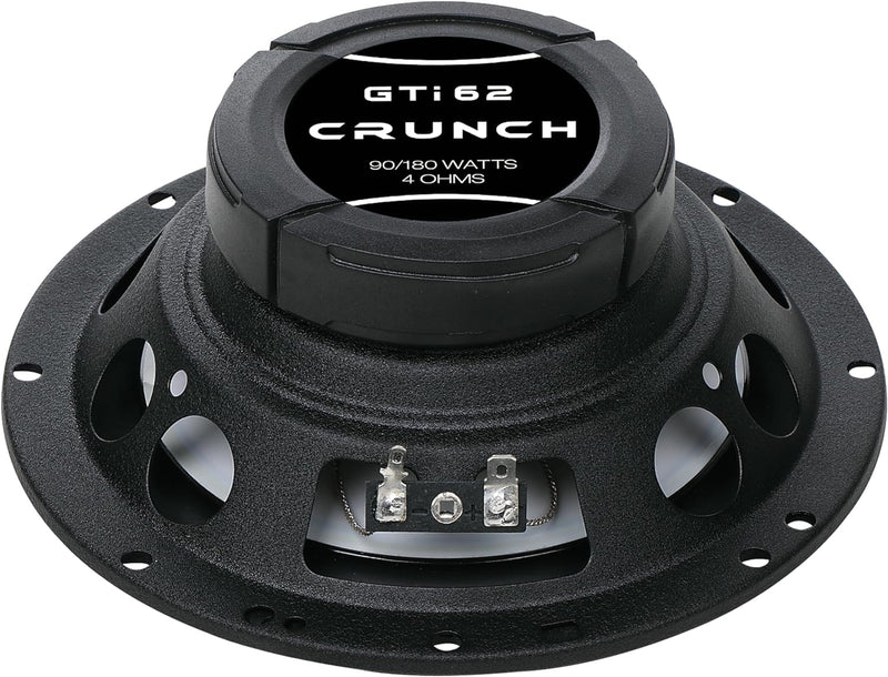 Crunch GTI 62-2 Wege Koax-Lautsprecher 16,5 cm aus der GTI Performance Lautsprecher Serie | 1 Paar C