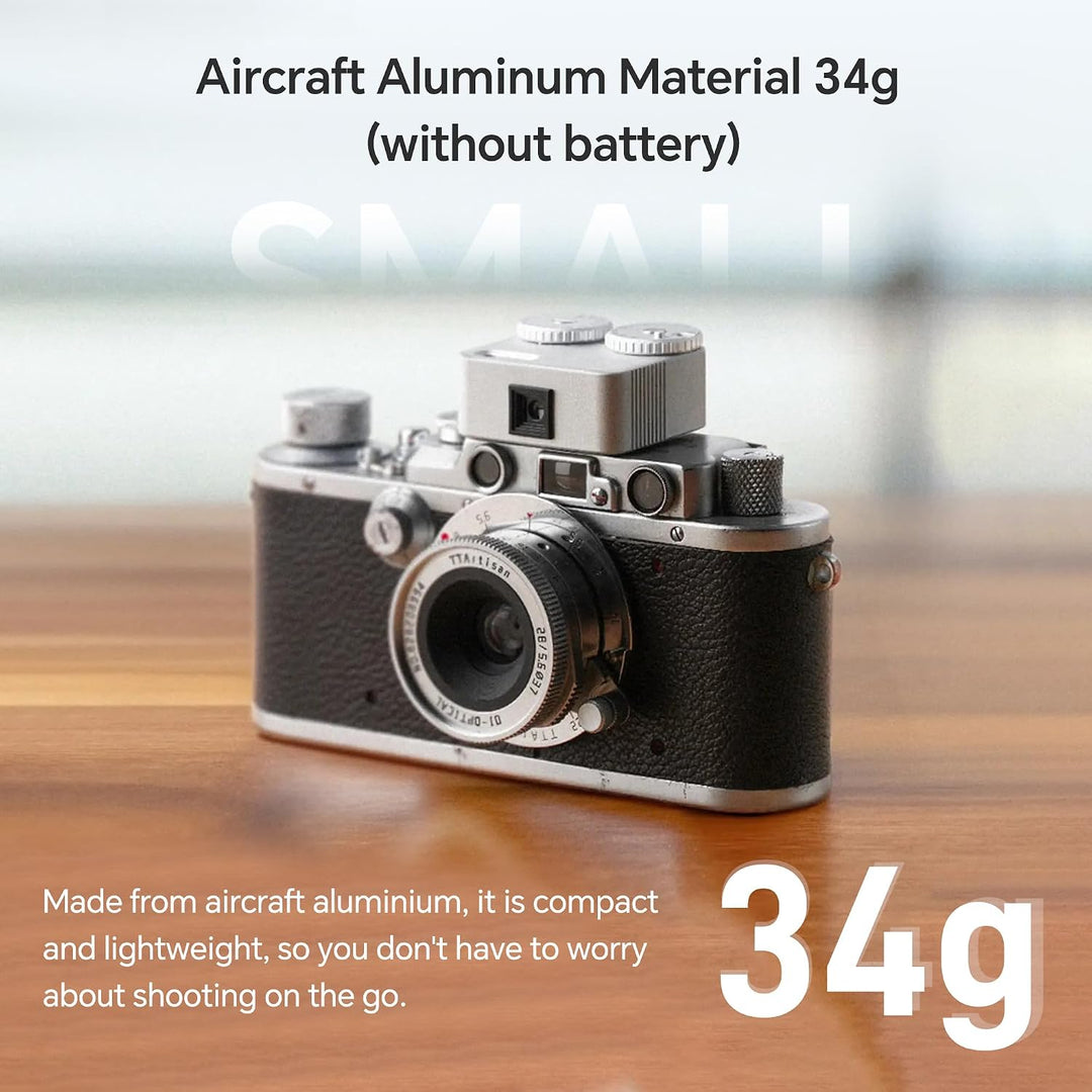 TTArtisan Upgrade Light Meter II Generation Zwei Scheiben Belichtungsmesser für die Fotografie mit C