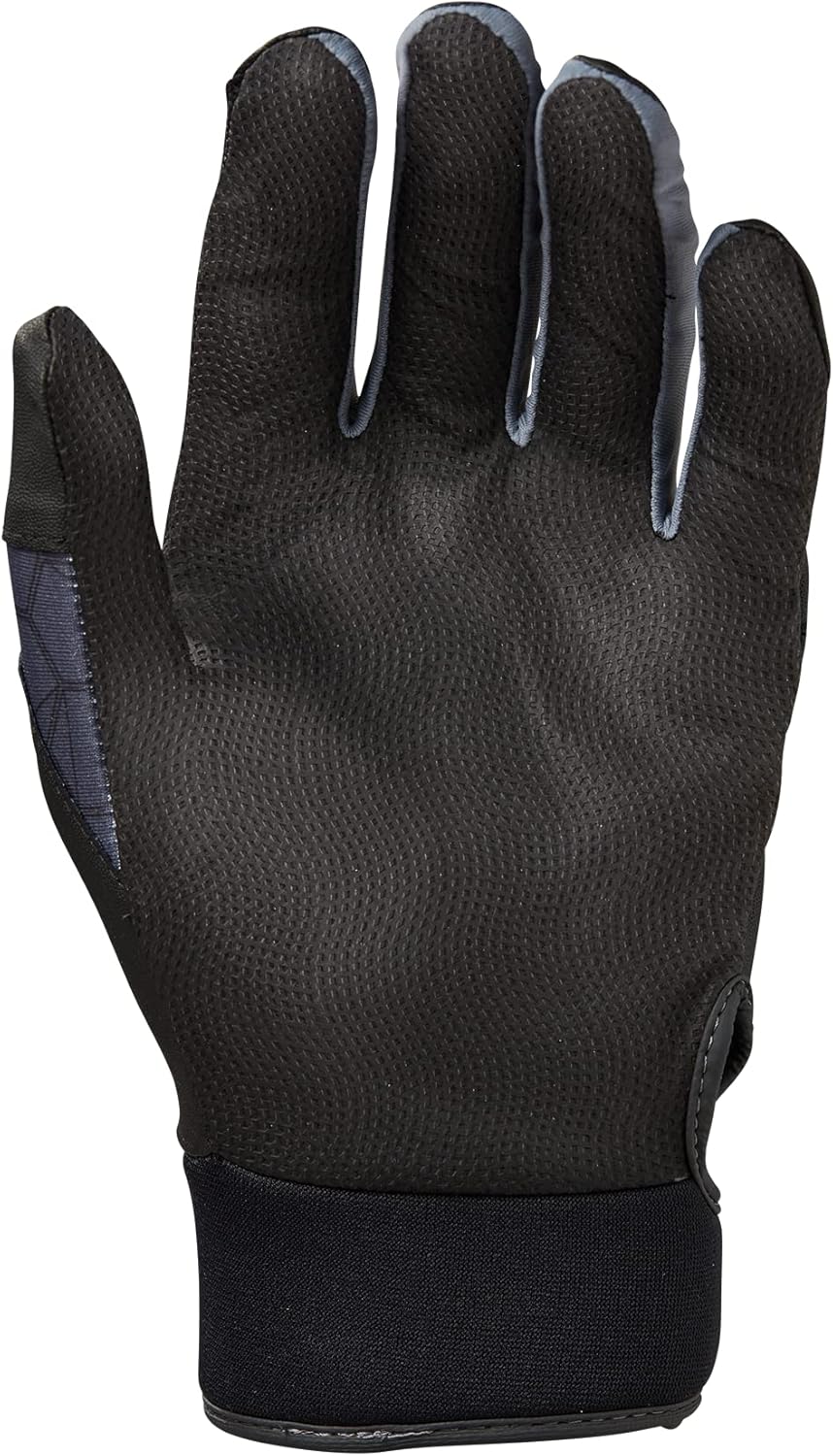 Louisville Slugger Adult Genuine 2.0 Batting Gloves Schwarz L, Schwarz L