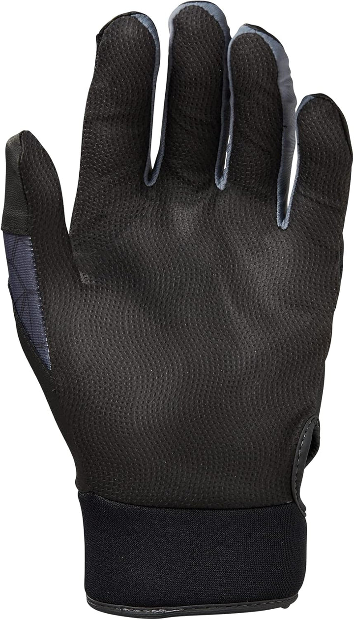 Louisville Slugger Adult Genuine 2.0 Batting Gloves Schwarz L, Schwarz L