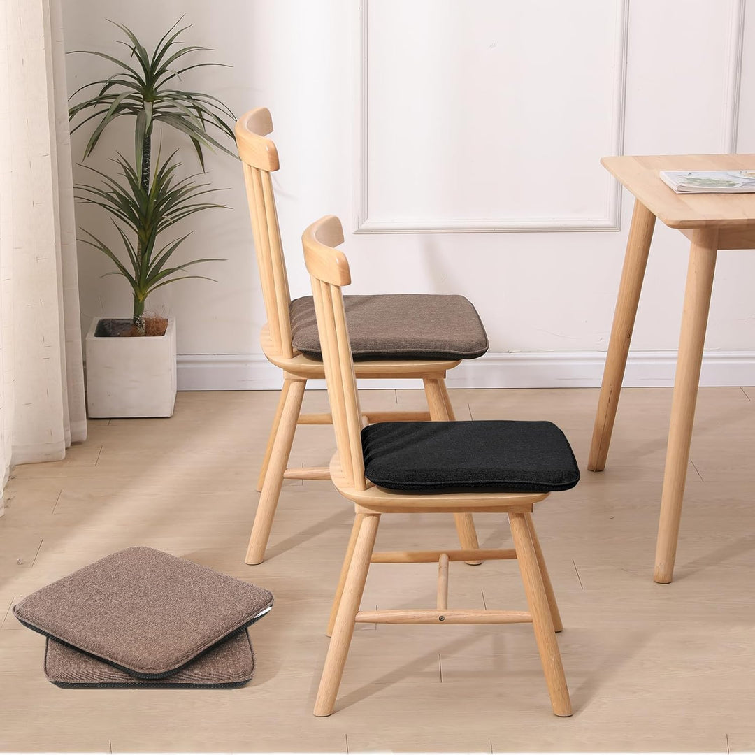 RACE LEAF 2er Set 40,5x40,5 cm Memory Foam Slow Rebound Sitzkissen Indoor Household Sitzkissen Wasse