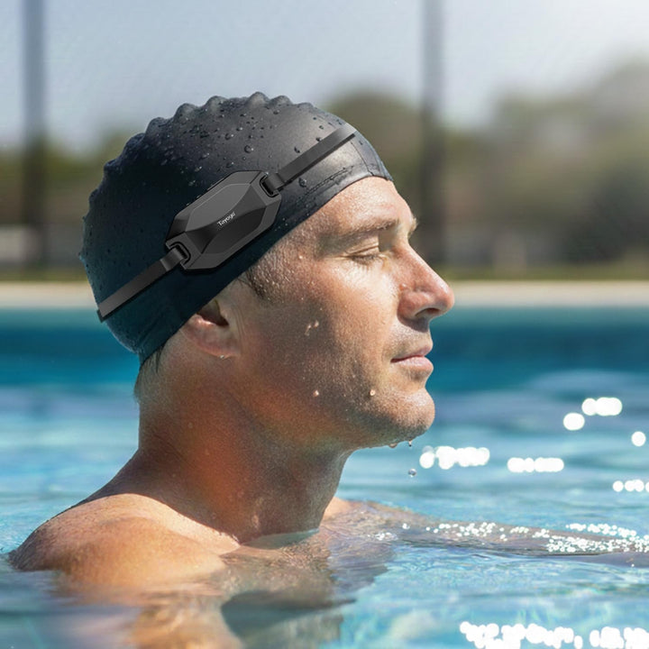 Tayogo Rock Pro Knochenleitungskopfhörer, wasserdicht, 4-in-1, offen, für Schwimmen, Laufen und Spor