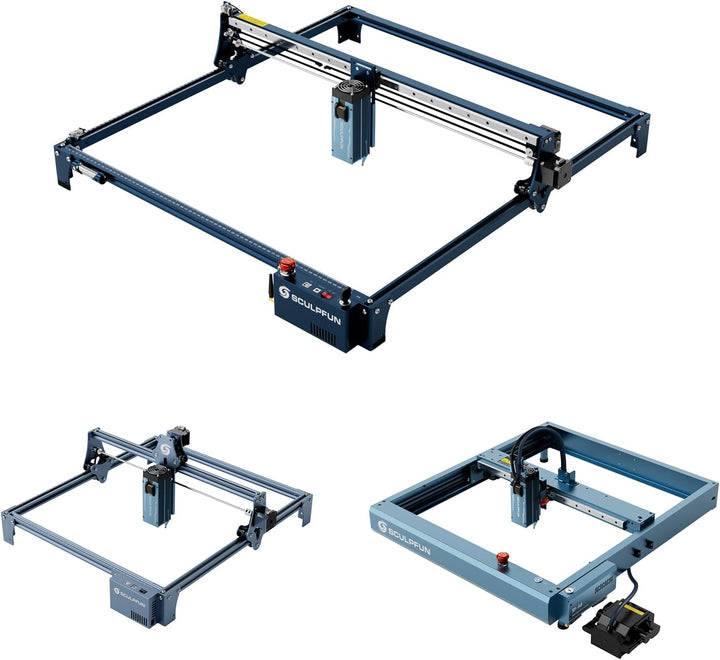 Sculpfun IR-2 1064 nm Infrarot Lasermodul, 0,03 mm Laserpunkt, für Metall und Kunststoffgravur, für