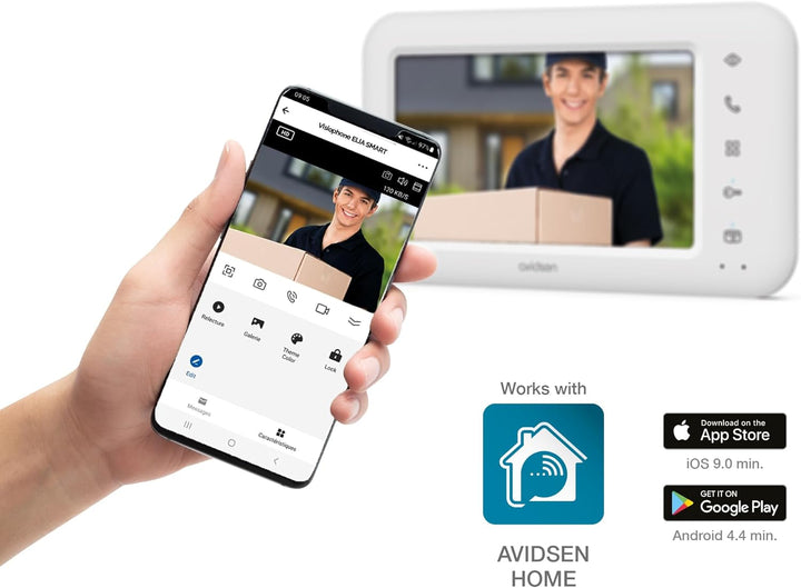 Verbundenes Videotelefon AvidsenHome - Elia Smart - Avidsen - 112292