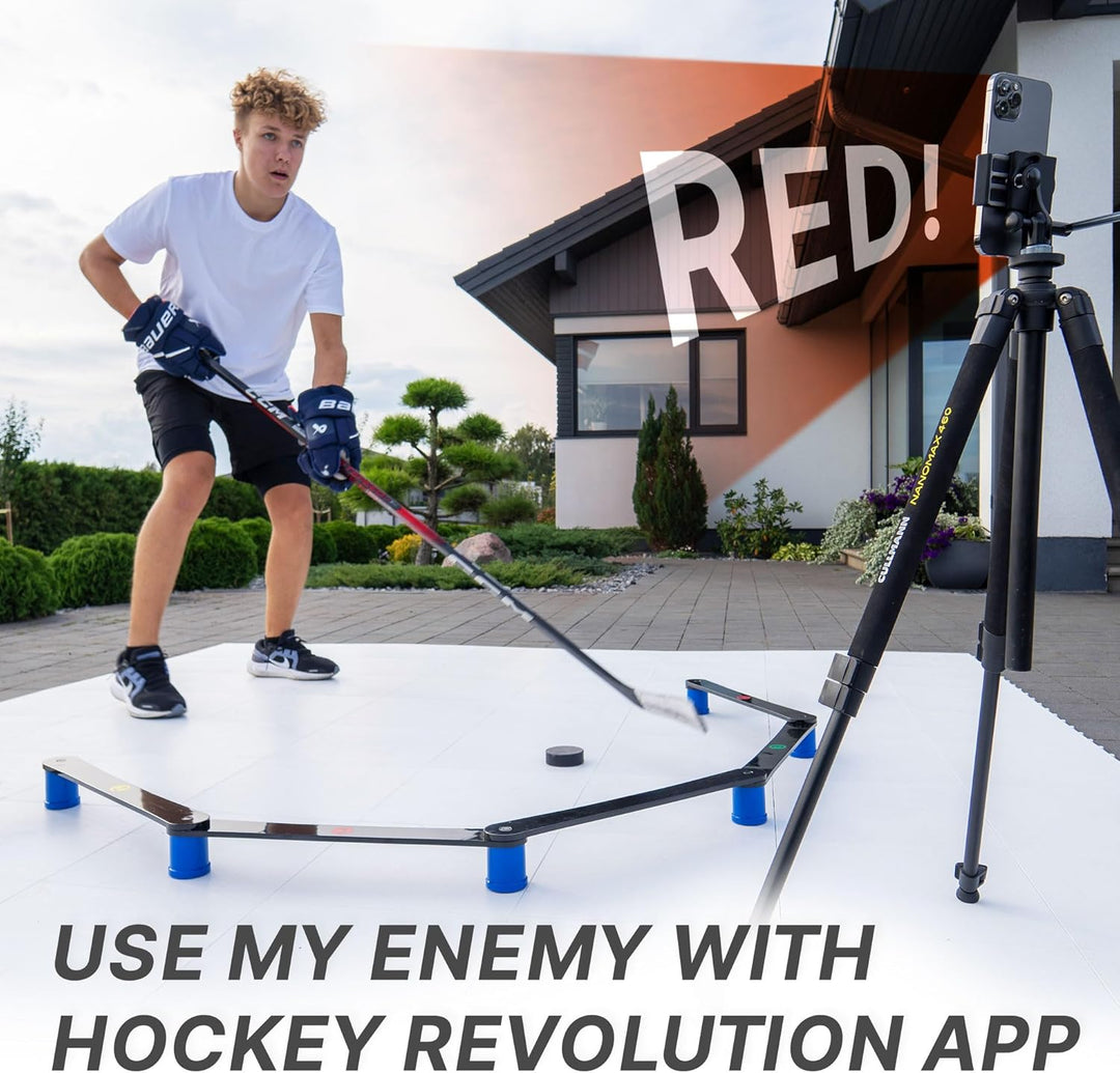 Hockey Revolution Stöckehilfe, Ausrüstung für Puck-Kontrolle, Reaktionszeit und Koordination - langl