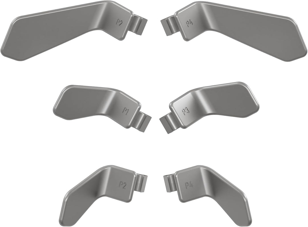 eXtremeRate 6pcs Swift Paddles für Xbox Elite V1/V2/V3 Controller, Austauschbare Ersatz Metall Back