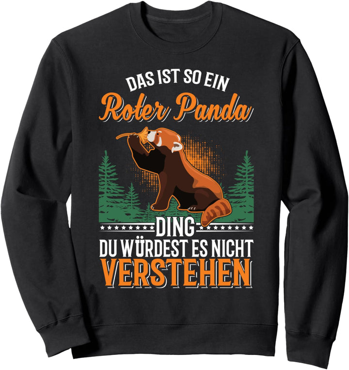 Roter Panda Ding Sweatshirt