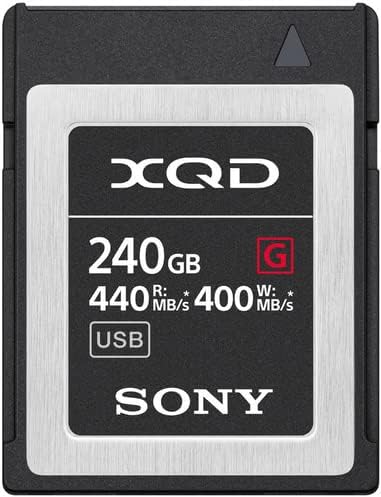 Sony QDG240F-R XQD-Speicherkarte (240 GB, G Serie), 240 GB